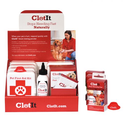 Clotit Master Salon Sales Kit natural blood clotting powder