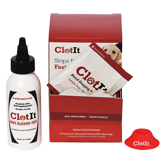 Clotit Pet First Aid Pro Salon Kit