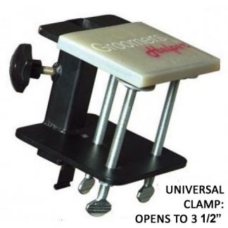 Groomers Helper 1 inch Universal Clamp opens to 3.5 inches