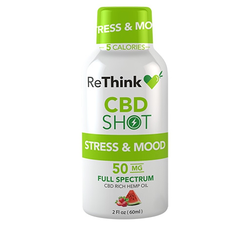 ReThink Hemp / CBD Stress & Mood  Strawberry Watermelon / 50mg | SKU: 73682
