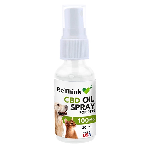 ReThink Hemp / CBD Oral Spray for Pets 100mg / 30ml | SKU: 74420